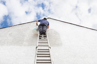 Peinture extérieure à Laizé — façades et ravalement